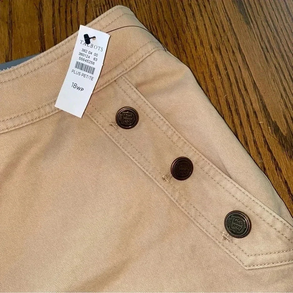 Talbots Wide Leg High Waist Full Length Pants NWT - Picture 13 of 13